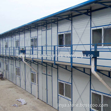 Prefabricated house with light steel structure & customized designs are accepted